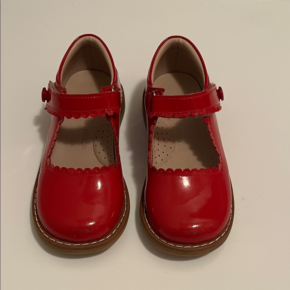 Elephantito Red Mary Jane Shoes